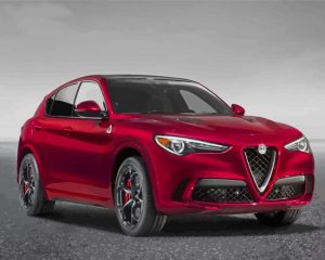 Alfa Rome Stelvio Diamond Painting