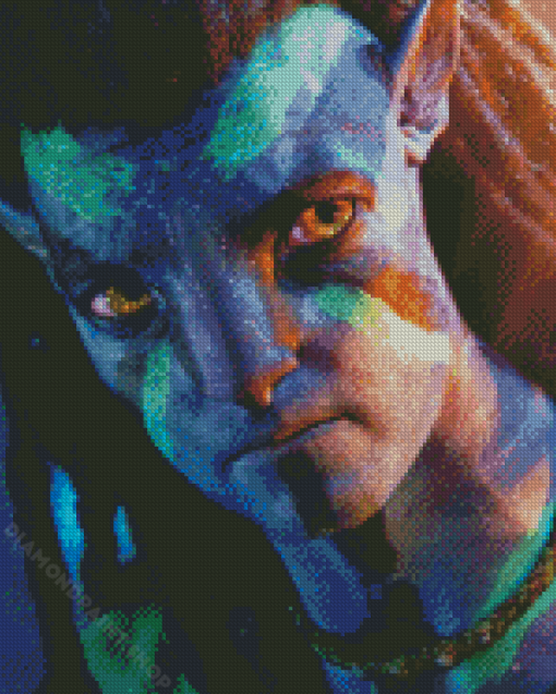 Avatar Jake Sully Diamond Painting