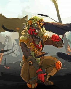 Bloodhound Apex Legend Art Diamond Painting