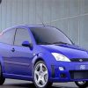 Blue Ford Focus RS Diamond Painting