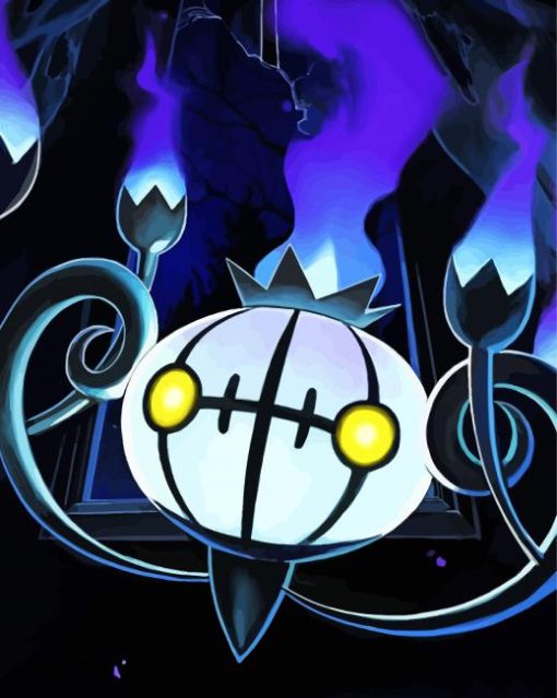 Chandelure Pokemon Go Diamond Painting