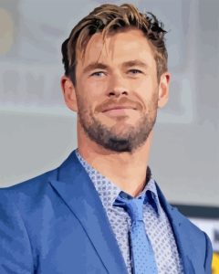 Chris Hemsworth Diamond Painting