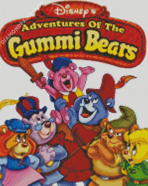 Disney Gummi Bears Adventure Animation Diamond Painting