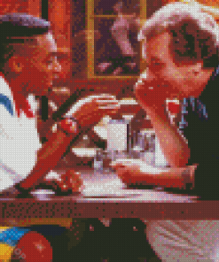 Do The Right Thing Sal And Mookie Characters Diamond Painting