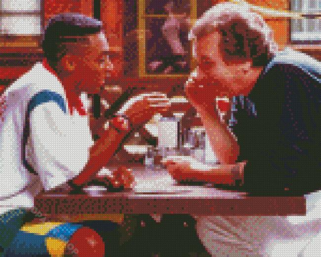 Do The Right Thing Sal And Mookie Characters Diamond Painting