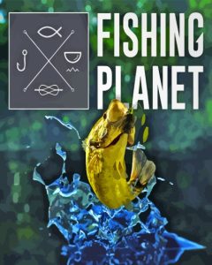 Fishing Planet Game Poster Diamond Painting