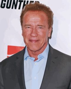 Former Bodybuilder Arnold Schwarzenegger Diamond Painting