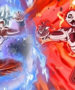 Goku Vs Jiren Diamond Painting