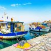 Halki Island In The Aegean Sea Diamond Painting