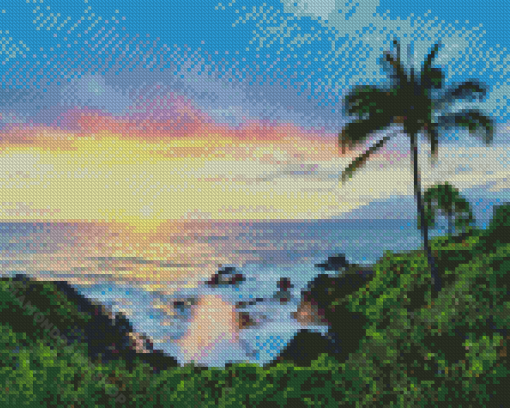 Hawaiian Scenery Diamond Painting