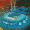 Illustration Etihad Stadium Diamond Painting