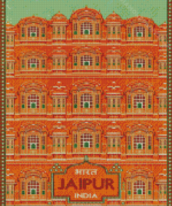 Jaipur Poster Art Diamond Painting