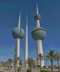 Kuwait Towers Diamond Painting