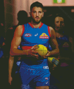 Marcus Bontempelli Western Bulldogs Player Diamond Painting