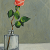 Rose In The Bottle Art Diamond Painting