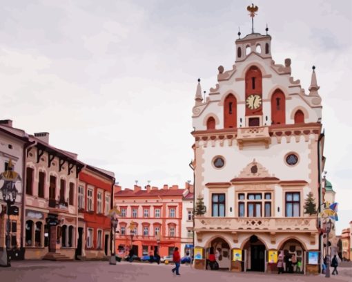 Rzeszow Town Hall Diamond Painting