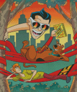 Scooby Doo Plastic Man Diamond Painting