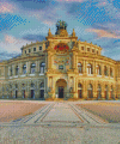 Semperoper Dresden Opera Diamond Painting