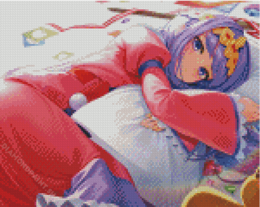 Sleepy Princess In The Demon Castle Diamond Painting