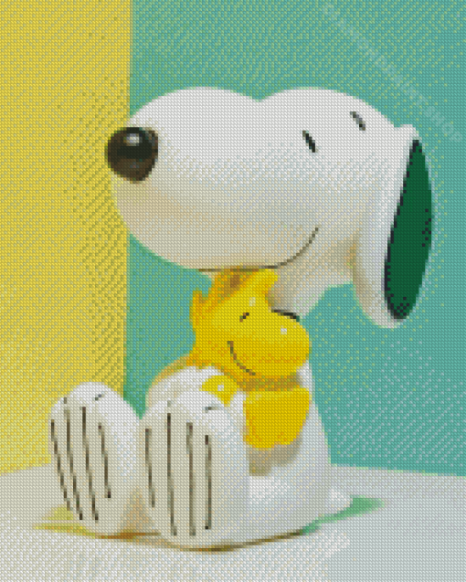 Snoopy And Woodstock Diamond Painting