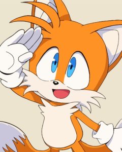 Tails The Hedgehog Diamond Painting