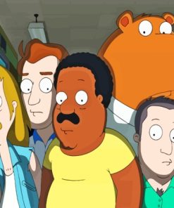 The Cleveland Show Characters Diamond Painting