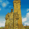 The National Wallace Monument Stirling Tower Scotland Diamond Painting