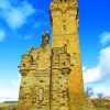 The National Wallace Monument Stirling Tower Scotland Diamond Painting