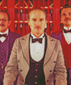 The Grand Budapest Hotel Movie Characters Diamond Painting