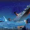 Titanic Ship Sinking Diamond Painting