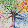Tree Of Life The Different Seasons Art Diamond Painting