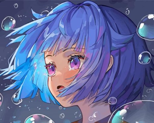 Uta Bubble Animated Movie Diamond Painting