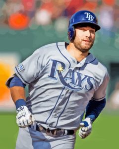 Aesthetic Kevin Kiermaier Blue Jays Diamond Painting