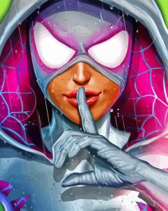 Aesthetic Spider Gwen Diamond Painting