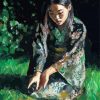 Asian Lady By Fabian Perez Diamond Painting