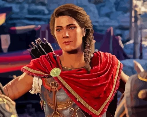 Assassins Creed Kassandra Diamond Painting