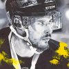 Black And White Sidney Crosby Diamond Painting