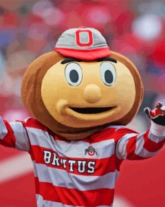 Brutus Buckeye Diamond Painting