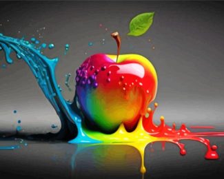 Colorful Apple Diamond Painting