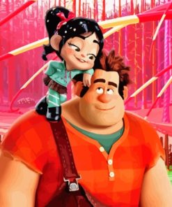 Cool Wreck It Ralph Diamond Painting