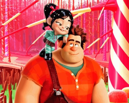 Cool Wreck It Ralph Diamond Painting