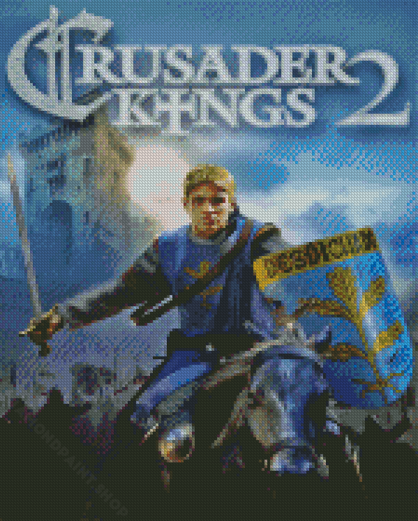 Crusader Kings 2 Game Poster Diamond Painting
