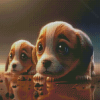 Cute Puppies Diamond Painting
