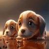 Cute Puppies Diamond Painting