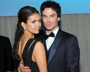 Damon And Elena Diamond Painting