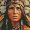 Gorgeous Native American Indian Diamond Painting