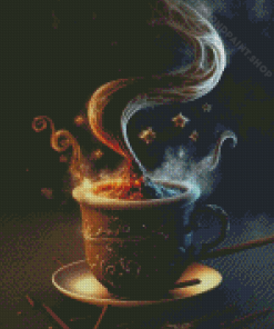 Hot Coffee Cup Diamond Painting