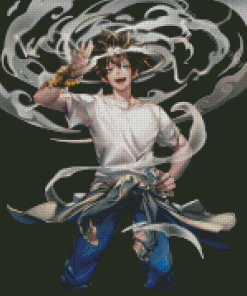 Jin Mori The God Of High School Diamond Painting