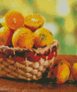 Rangpur Fruit Basket Diamond Painting
