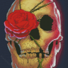 Rose Skull Diamond Painting